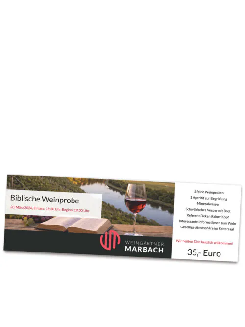 Ticket Biblische Weinprobe 20.03.2026